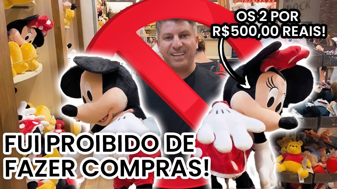 Tour de Compras em Orlando: Walmart, Dollar Tree, a Maior Loja da Disney, entre outras!