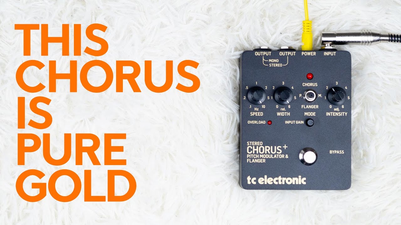 TC Electronic SCF Gold - chorus, flanger and pitch modulation
