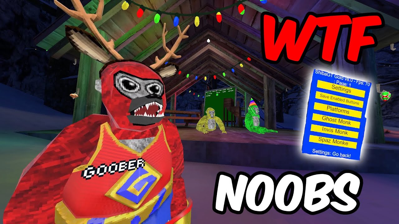 TROLLING NOOBS WITH MODS IN GORILLA TAG (gorilla tag)