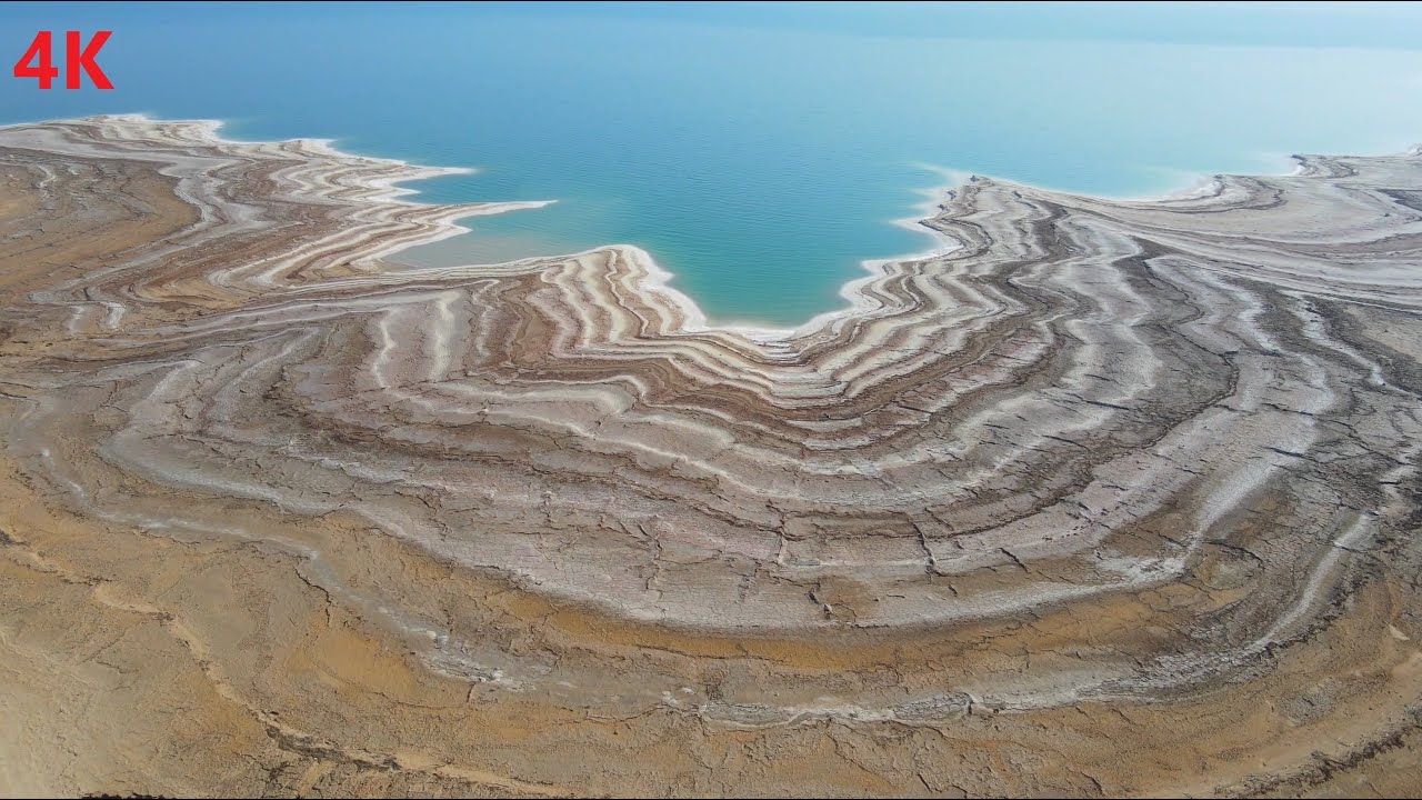 Amazing ! Dead Sea Israel Drone 4K
