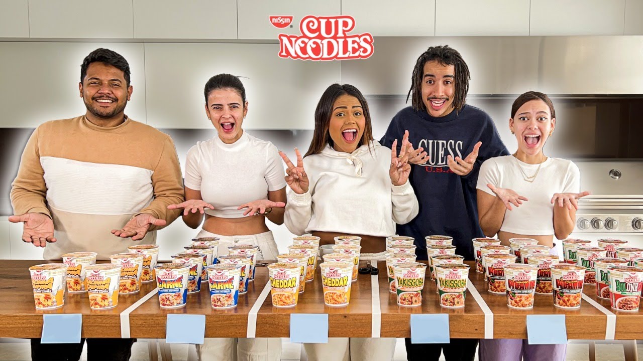 TODO CUP NOODLES QUE VOCÊ COMER EU VOU PAGAR!!! (ÀS CEGAS)