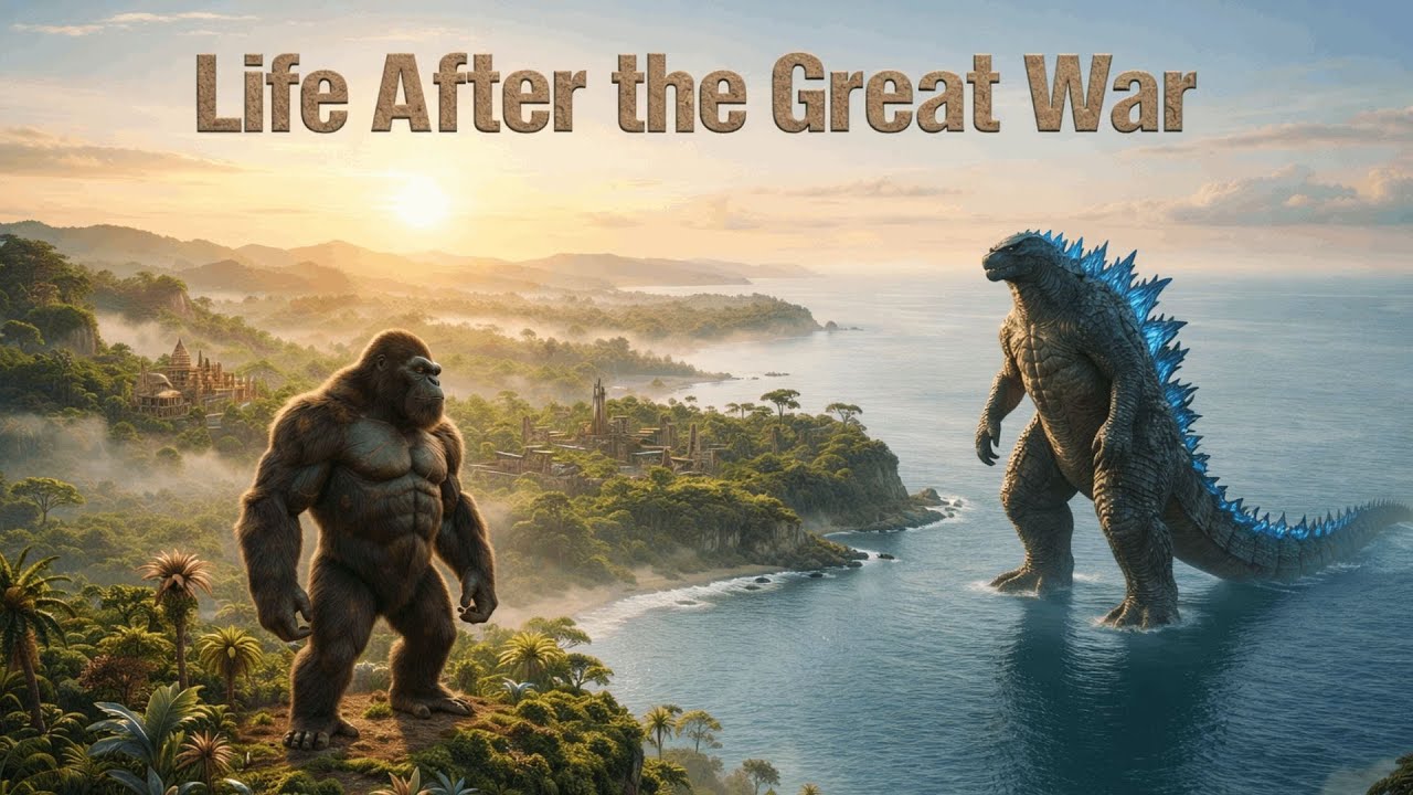 Godzilla and Kong: Not Rivals Anymore… Guardians of a New Earth 🌍