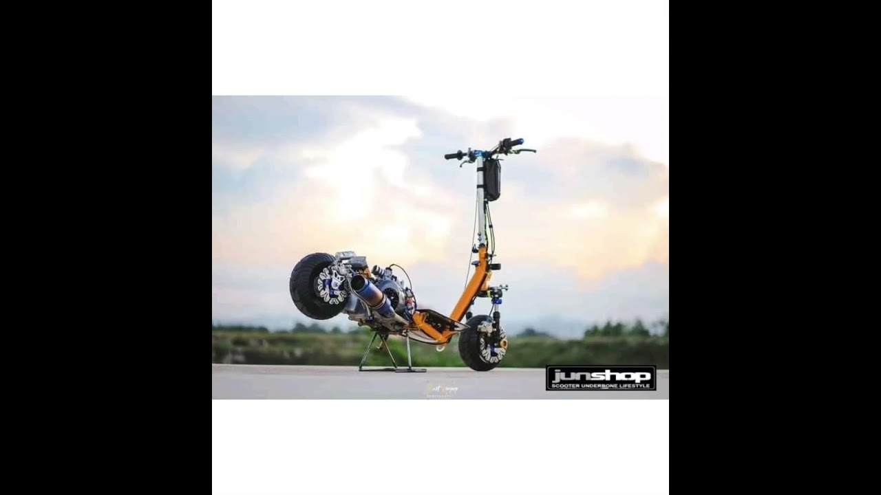 Stand up scooter mio engine