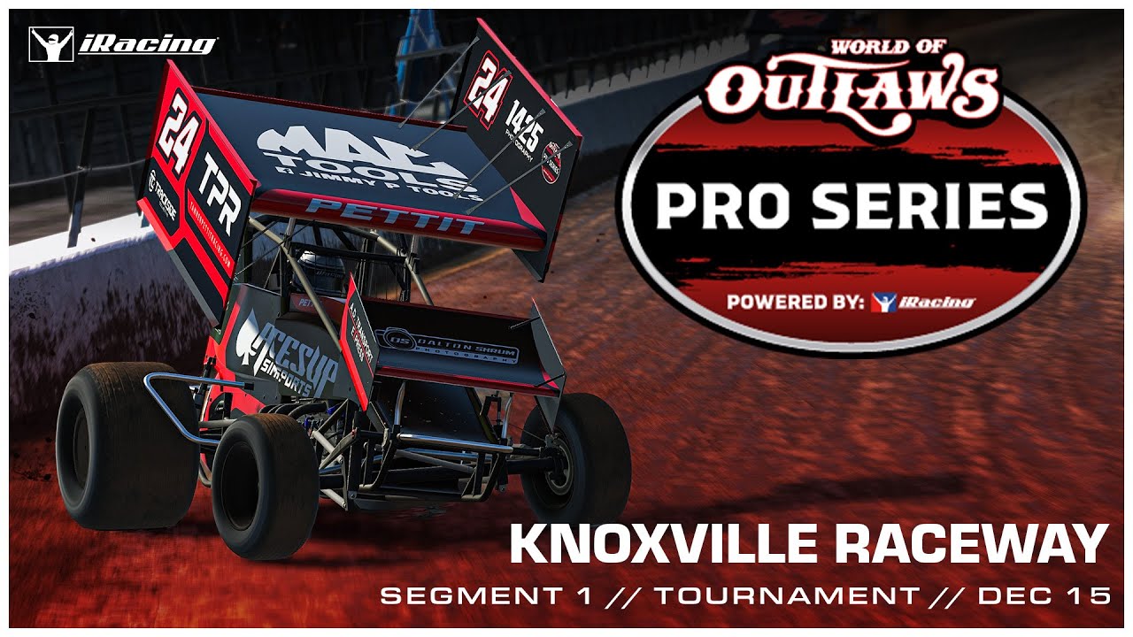 World of Outlaws Pro Series Powered by: iRacing | Round 5 | Knoxville Raceway