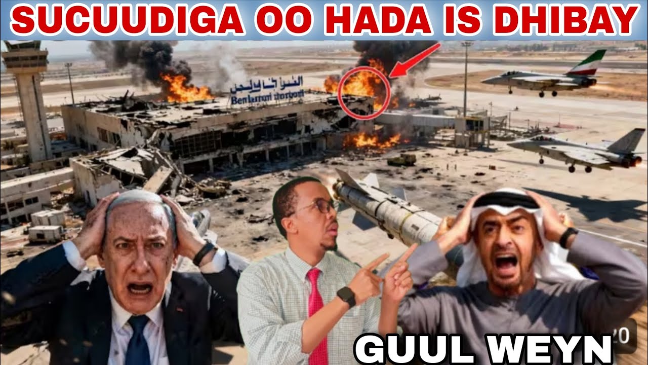 DEGDEG:DAAWO TOOS SUCUUDIGA IYO YUHUUDI OO HADA IS DHIIBAY|IIRAAAN HUB HALISA SOO SAARTAY..GUUL WEYN