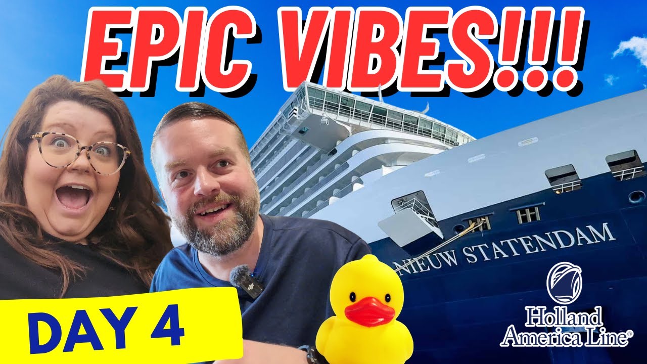 ⚓Day 4⚓Epic Vibes! Holland America Line 🚢 Nieuw Statendam