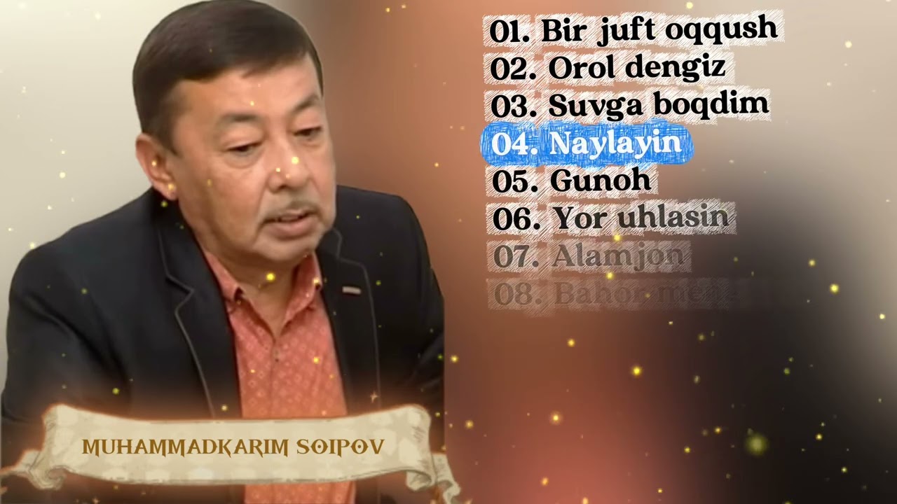 Muhammadkarim Soipov 2005-2006-yillardagi to’ylardan
