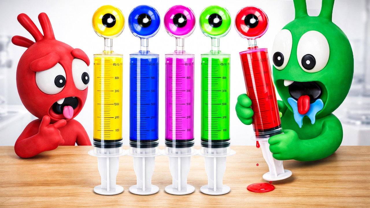 Pea Pea Finds Colorful Jelly Pipes on Mars — Then This Happens ?