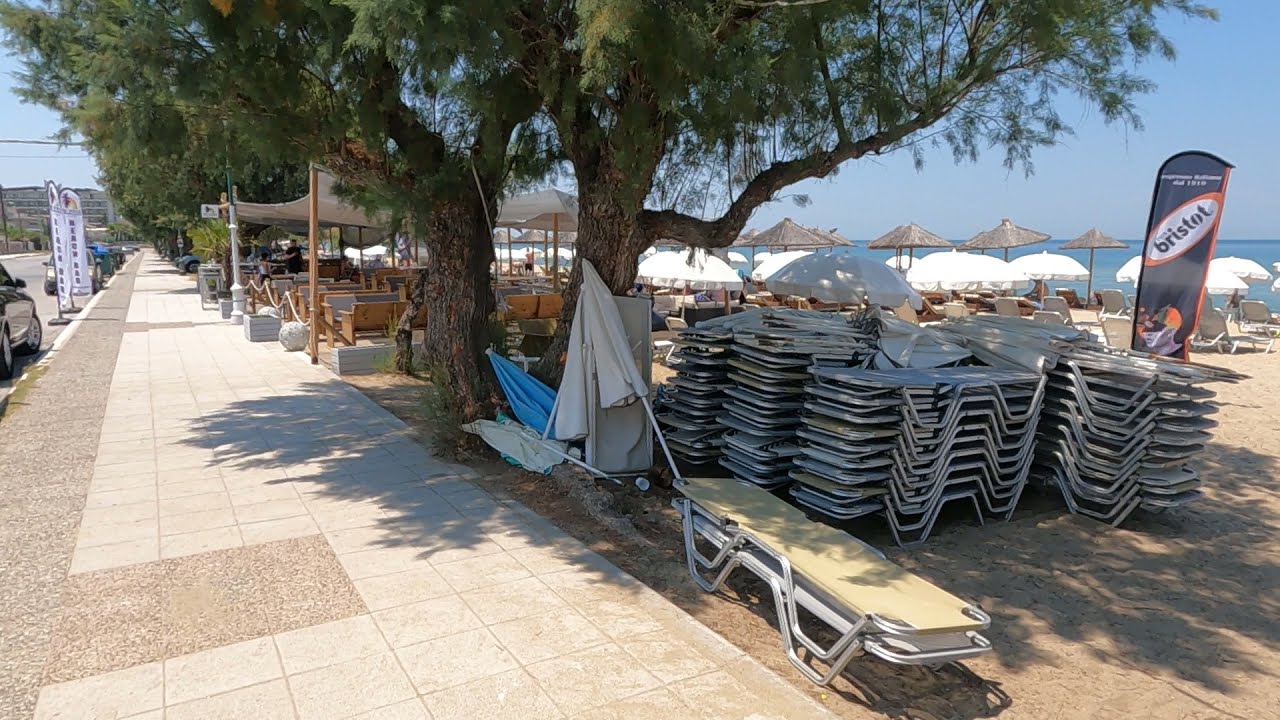 Perea Beach  tour Greece part 3