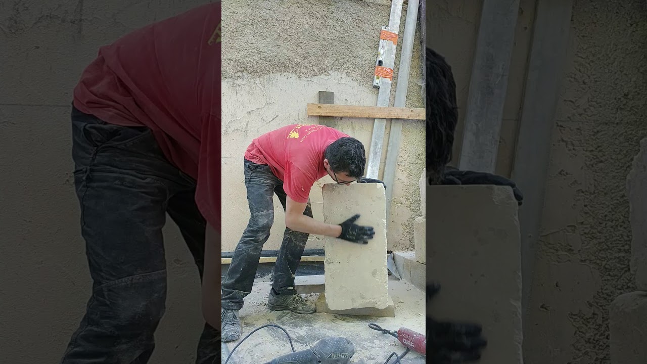 Rénovation de mes pierres de taille.