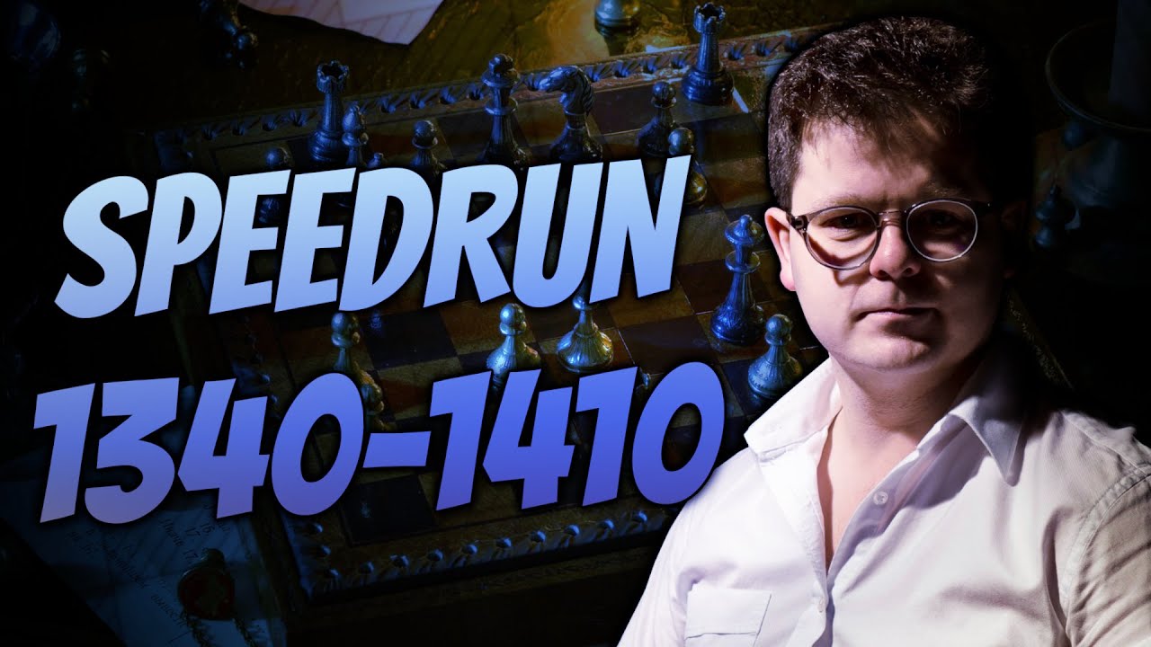Jak grają zawodnicy z RANKINGIEM ~ 1350 | SPEEDRUN, szachy 2022