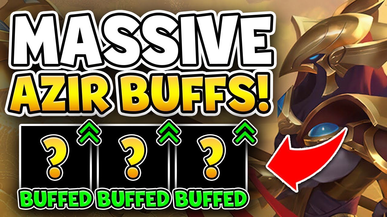 Azir is BROKEN Next Patch...Here's Why