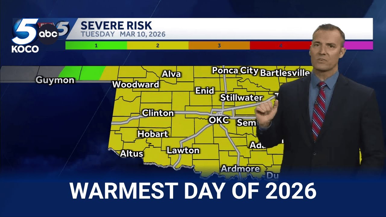 What to Wear Forecast: Hottest day of the year so far in Oklahoma