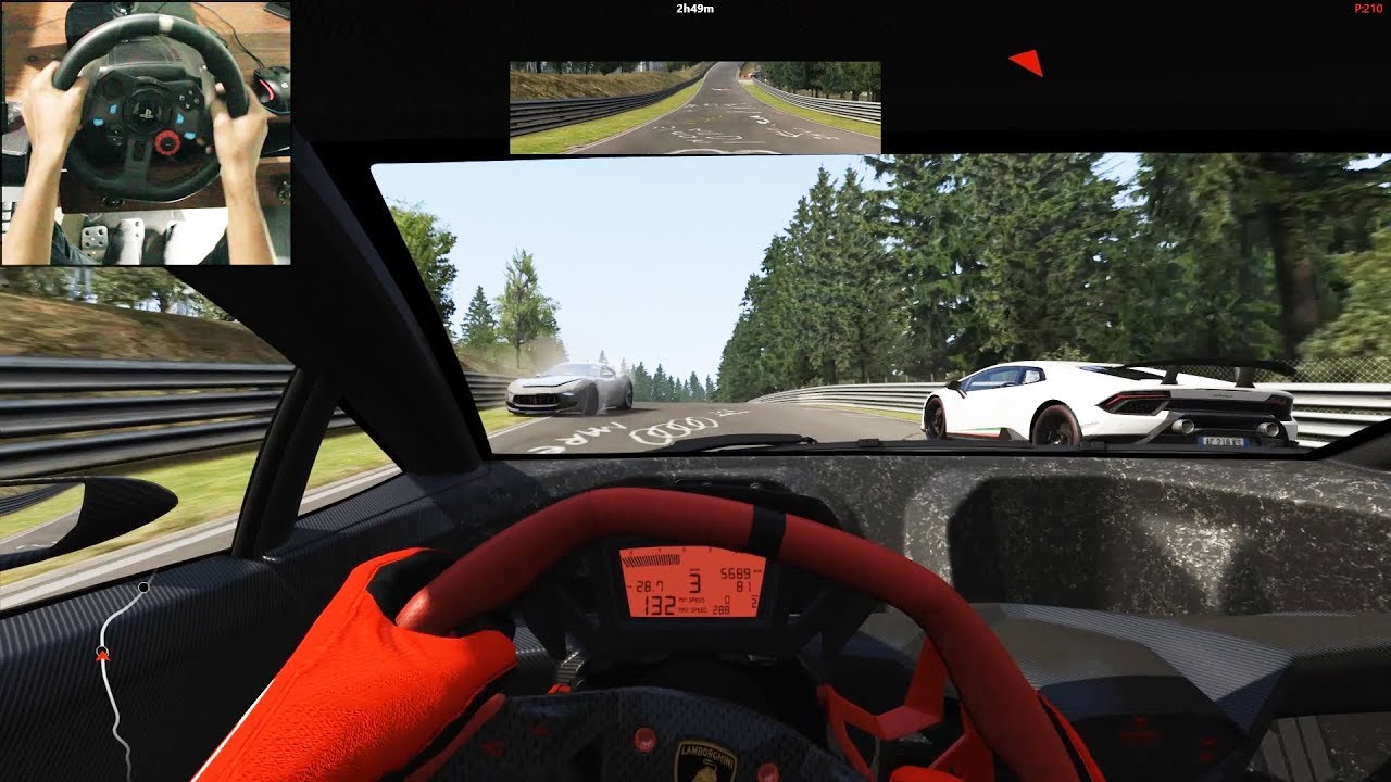 Sesto Elemento Nordschleife Trackday - Assetto Corsa (Logitech g29) gameplay