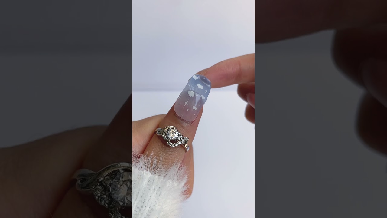 How to apply Gel Nail Stickers #nails #naildesigns #nailart #manicure #nailtutorial