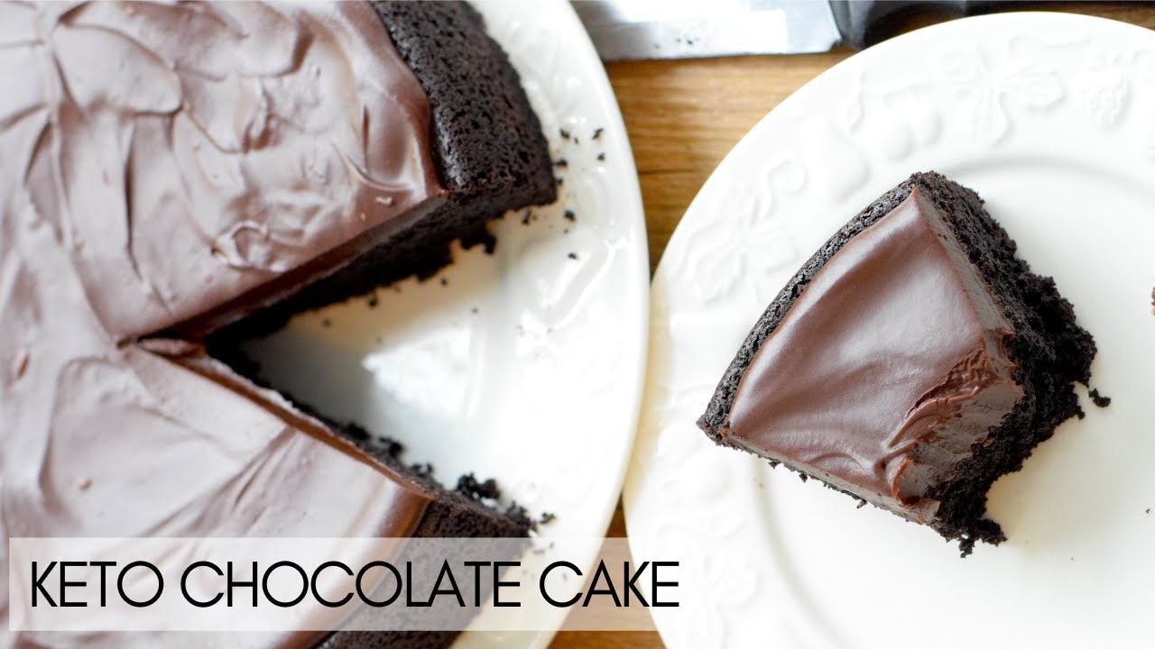 Easy Keto Chocolate Cake | THE BEST KETO CHOCOLATE CAKE RECIPE