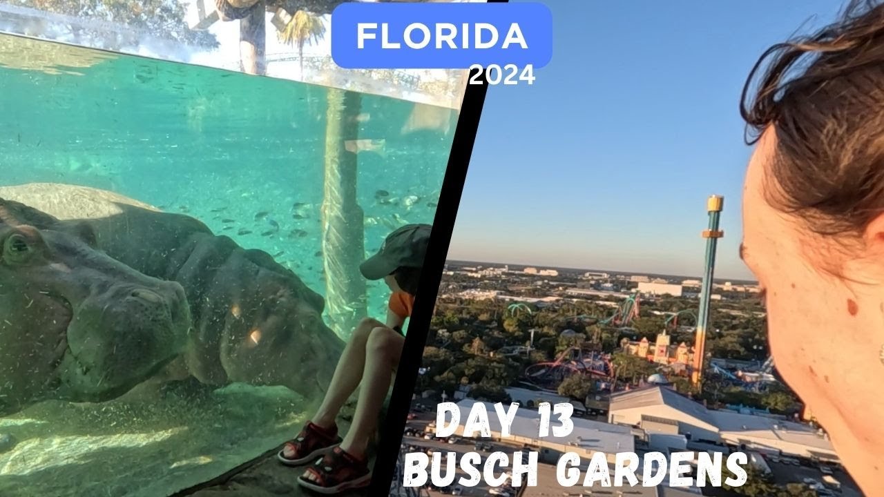 Florida family holiday | Busch gardens with all day dining | Autism Family