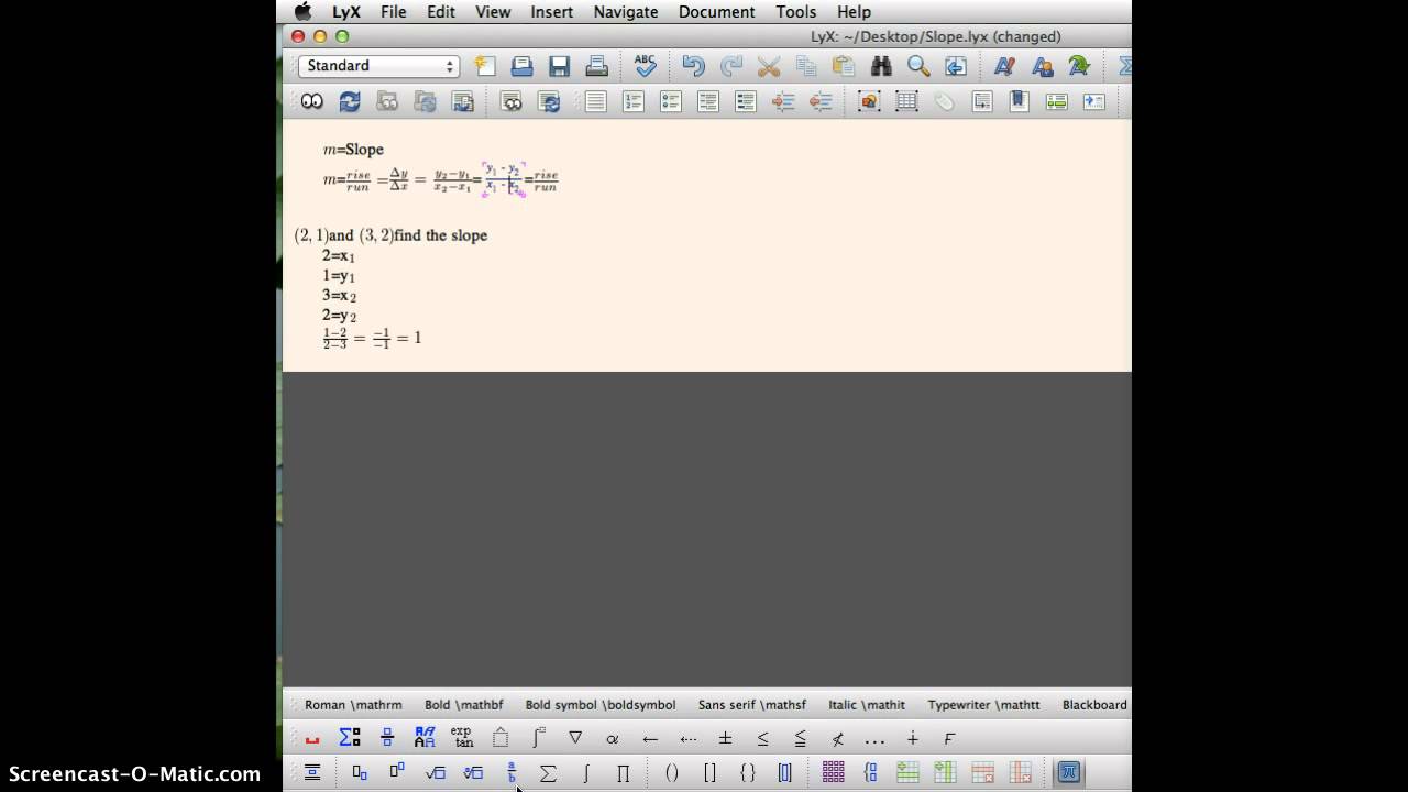 Intro to Lyx