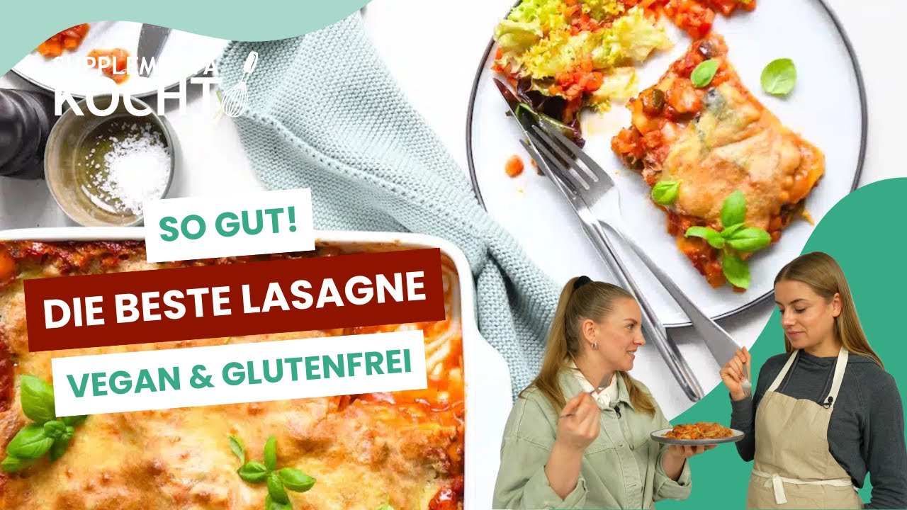 Lasagne pflanzlich + glutenfrei 🌱