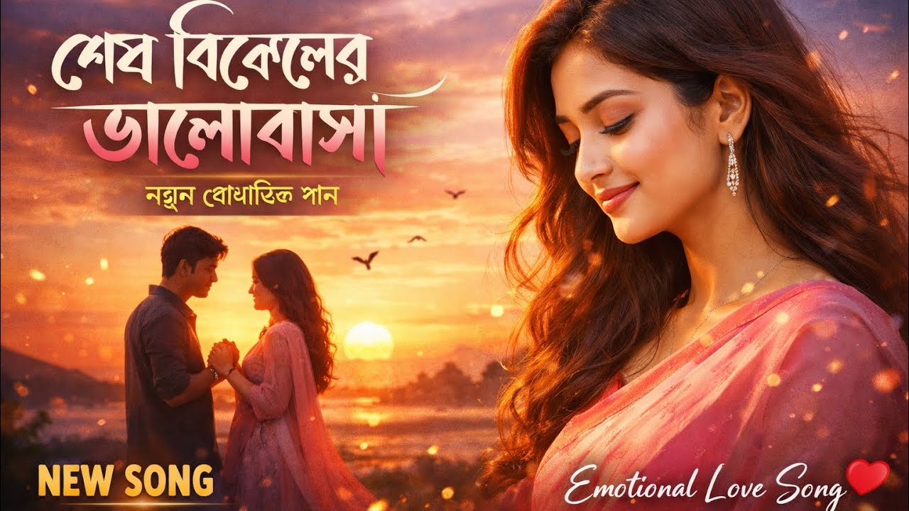 শেষ বিকেলের ভালোবাসা | Shesh Bikeler Bhalobasha | A Brand New Bangla Romantic Song 2026 | New 2026