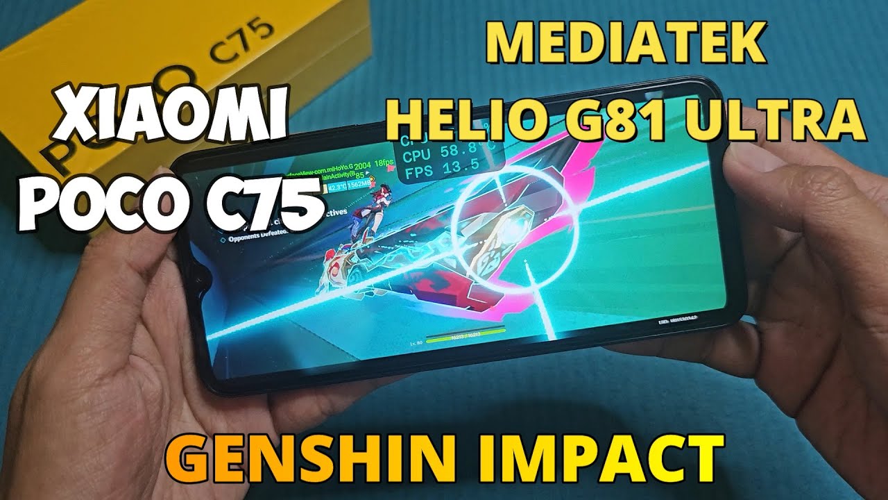 Genshin Impact in Xiaomi POCO C75