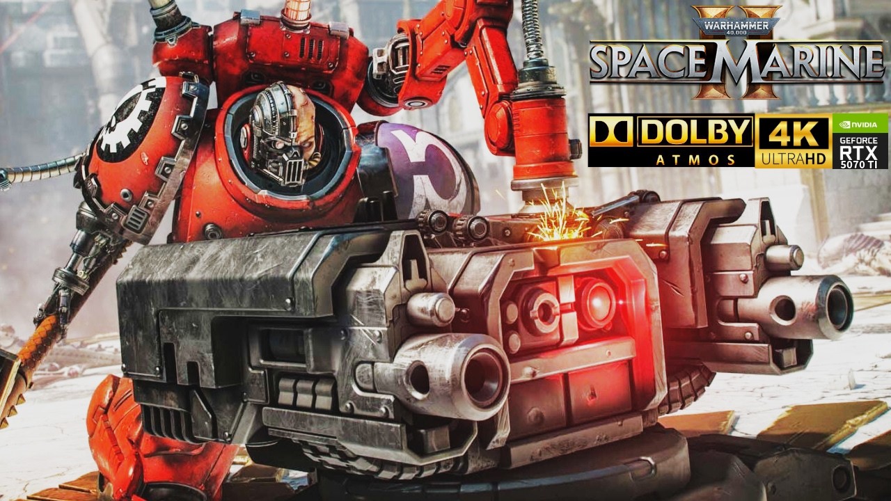 【戰鎚40K：星際戰士2】全新職業科技戰士、新副本與無畏機甲合作！？｜RTX 5070 Ti、DOLBY ATMOS