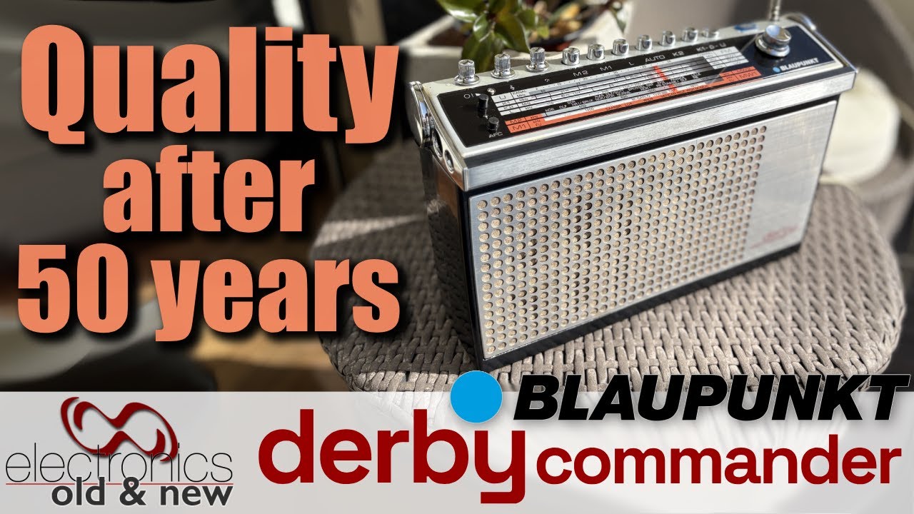 Luxury Radio from the 70s Restored: Blaupunkt Derby Commander