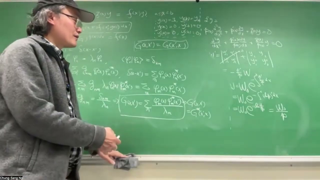 Arfken Section 10.1 Transform a Differential Equation to an Integral Equation using Green’s Function