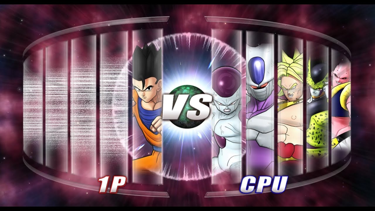Dragon Ball Raging Blast 2| Ultimate Gohan vs 5 Max Difficulty Ultra Enhanced CPUs (Underworld)