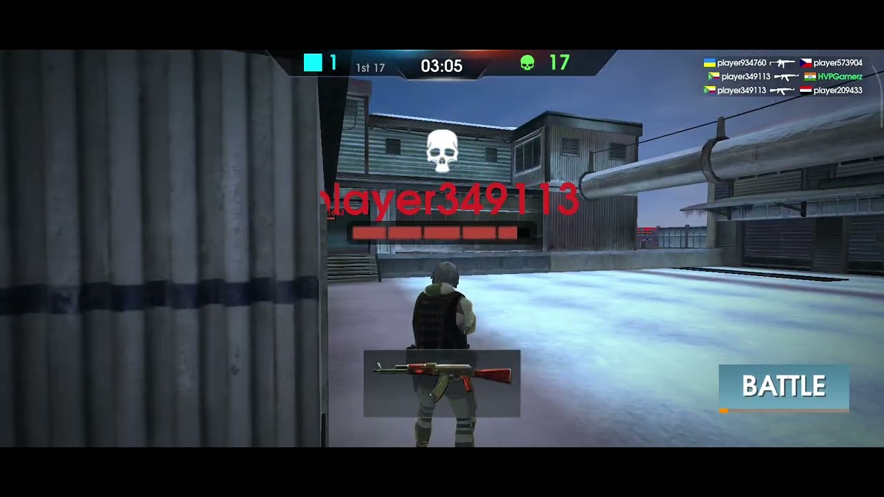 #FPS Online Strike gamplay in Android