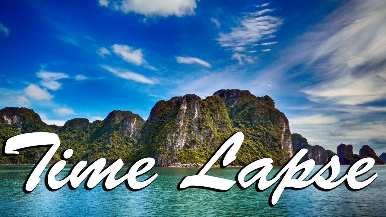 HD Time Lapse: Ha Long Bay Красивый пейзаж