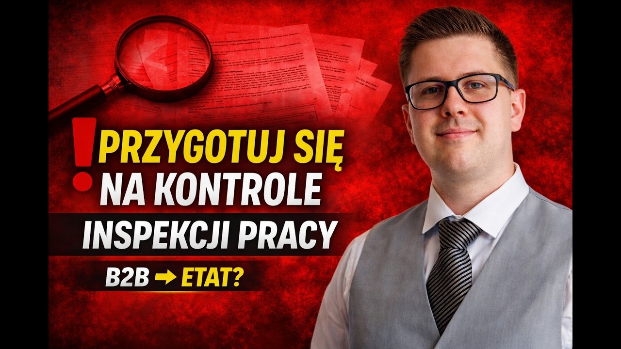 Przygotuj się na kontrolę Państwowej Inspekcji Pracy cz. 1 | Nowe uprawnienia PIP 2026