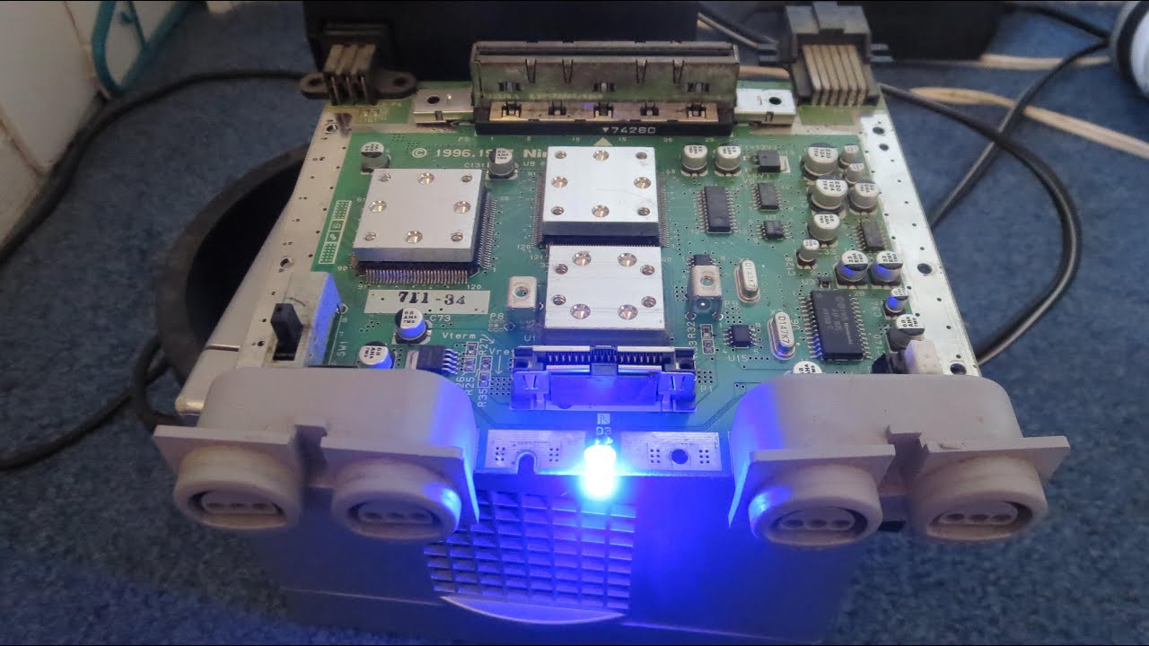 Tutorial How To Swap Out Your N64 Power LED | N64 LED Mod