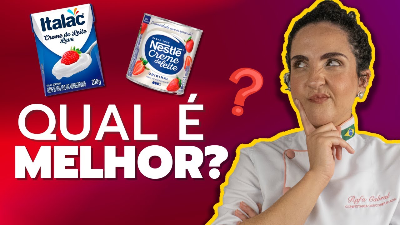 QUAL É O MELHOR CREME DE LEITE? Como escolher o certo para sua receita!