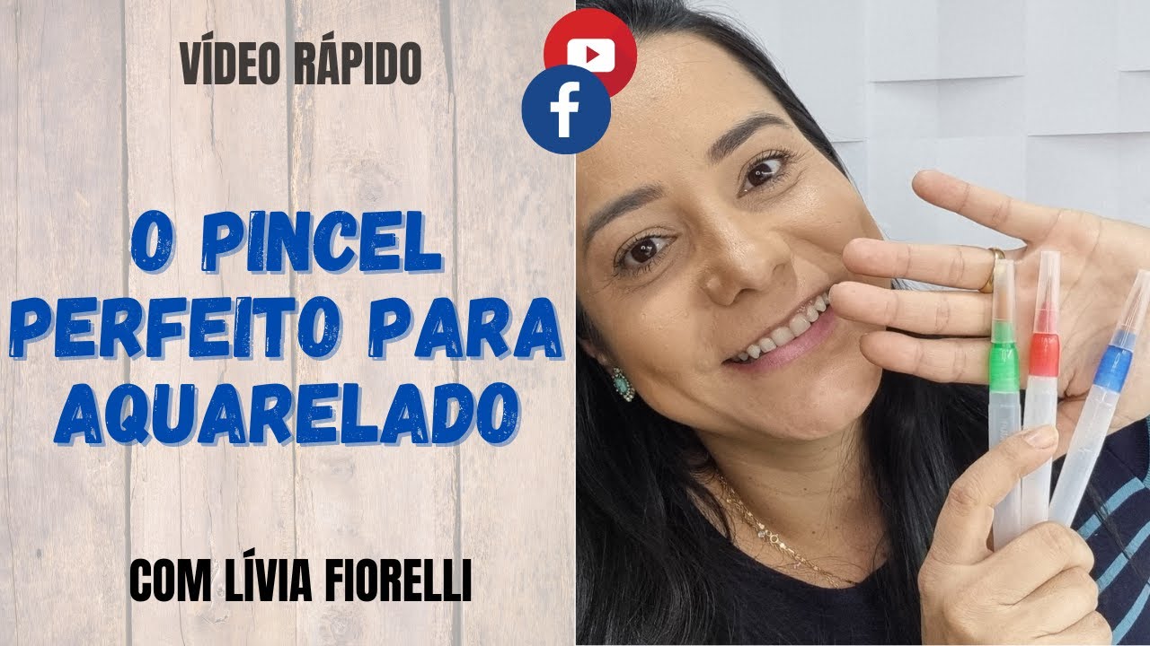 Como usar o pincel PERFEITO para aquarelado!