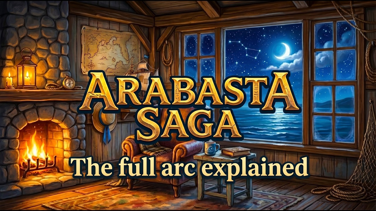 🏜️ The Arabasta Saga | A Calm One Piece Bedtime Story for Sleep & Relaxation 🏜️
