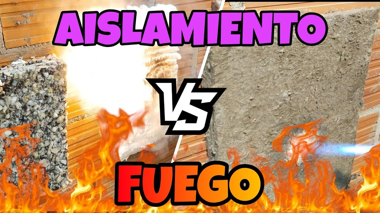 👉 FUEGO contra AISLAMIENTO DE FACHADAS