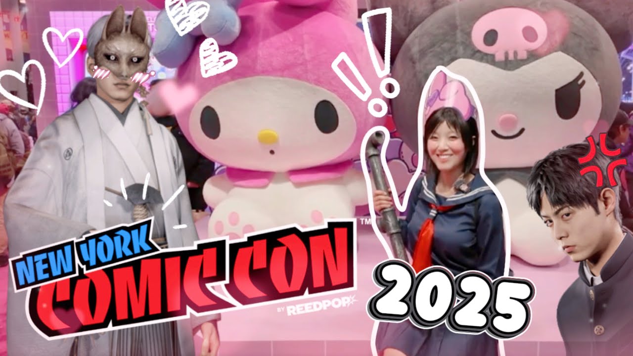 Влог New York Comic Con 2025 || Хинако Симидзу (深水 雏子) Косплей из Silent Hill