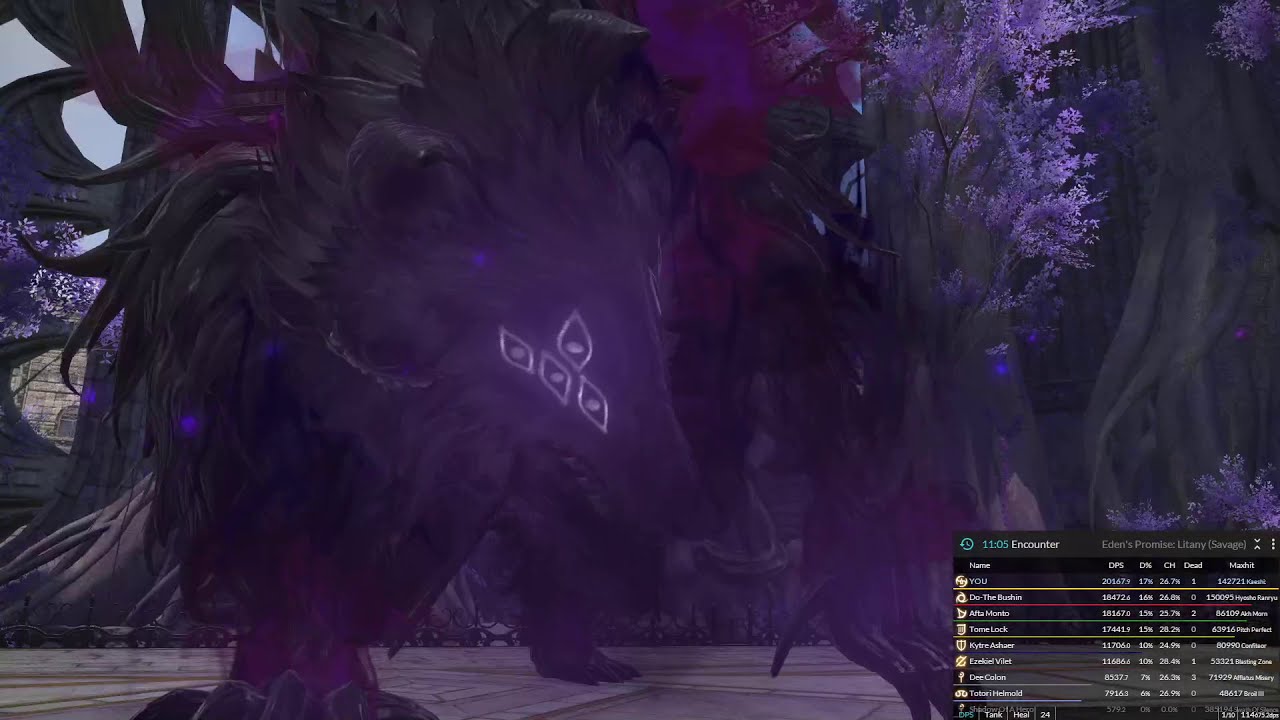 FFXIV - Eden's Promise: Litany Savage (E10s) SAM POV Clear