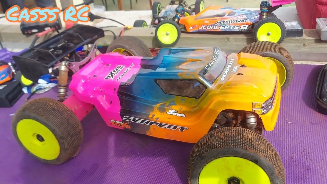 Serpent Truggy SRX8 at Rishpon RC Racing Club Passover Club Race 2024