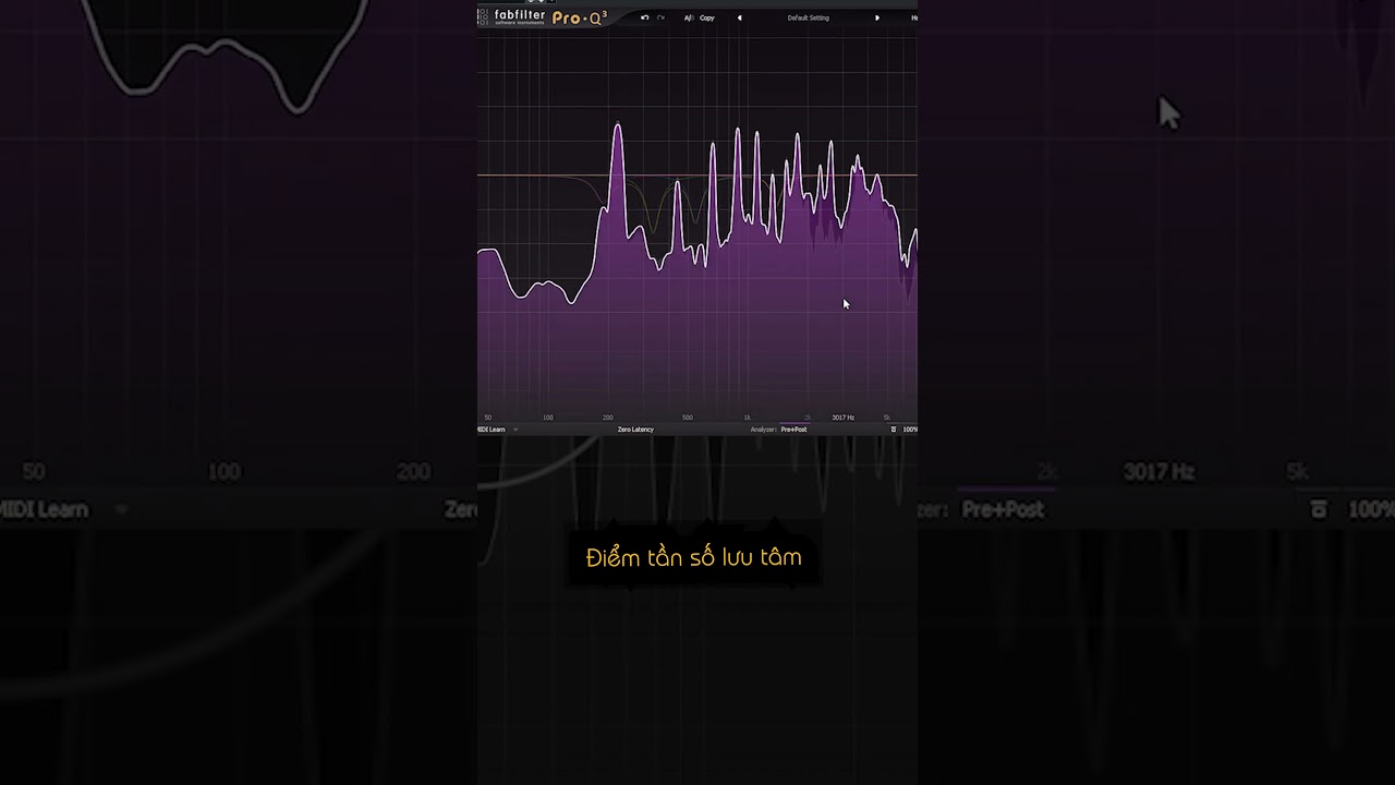 Mẹo EQ Spectrum Graph fabfilter  