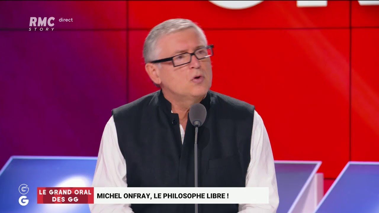 Sur RMC, Michel Onfray affirme qu'il 