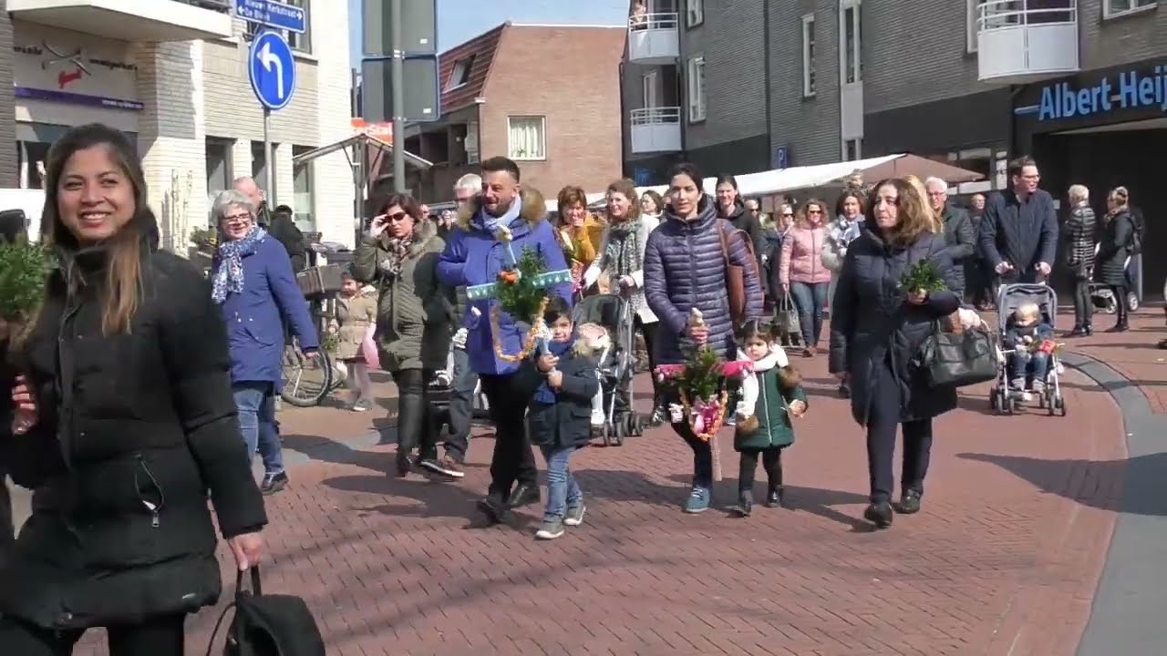 Palmpasen Optocht in Borne 14 april 2019