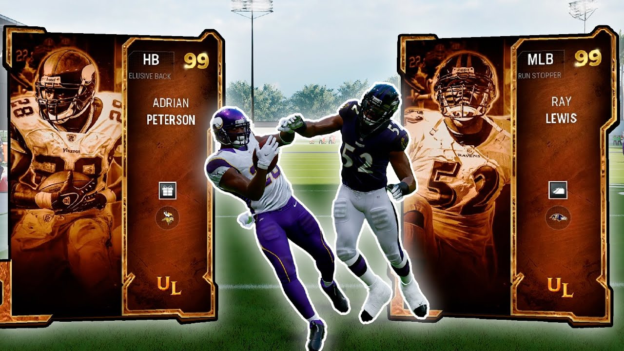 RAY LEWIS IS A MUST HAVE CARD & ADRIAN PETERSON DESERVES BETTER...