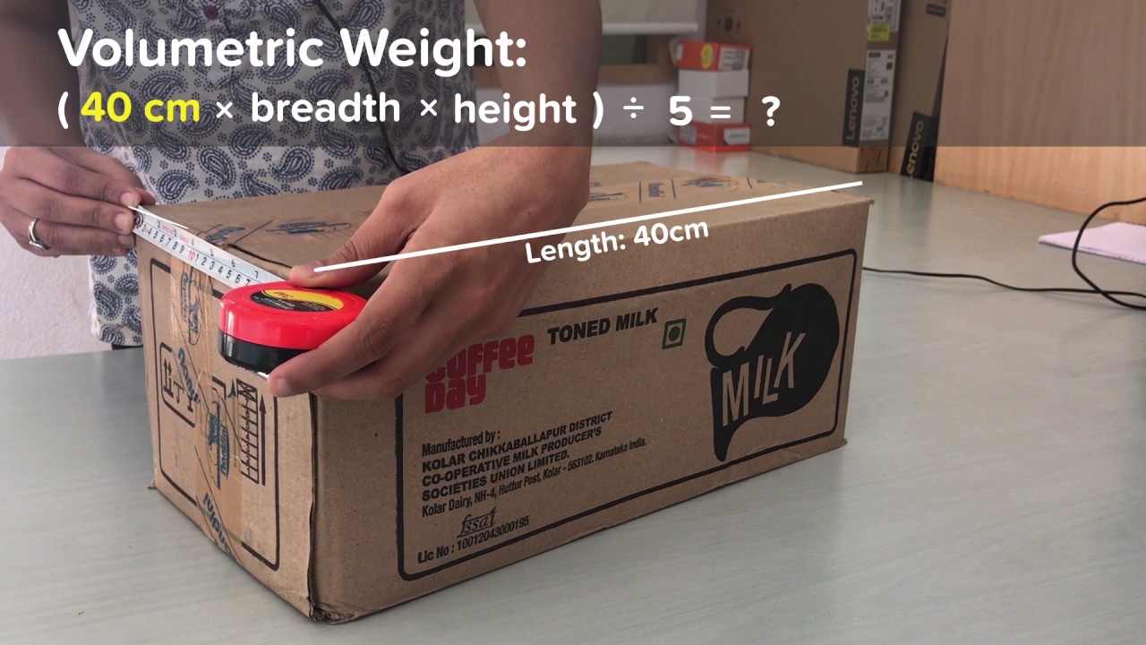 What is volumetric weight?