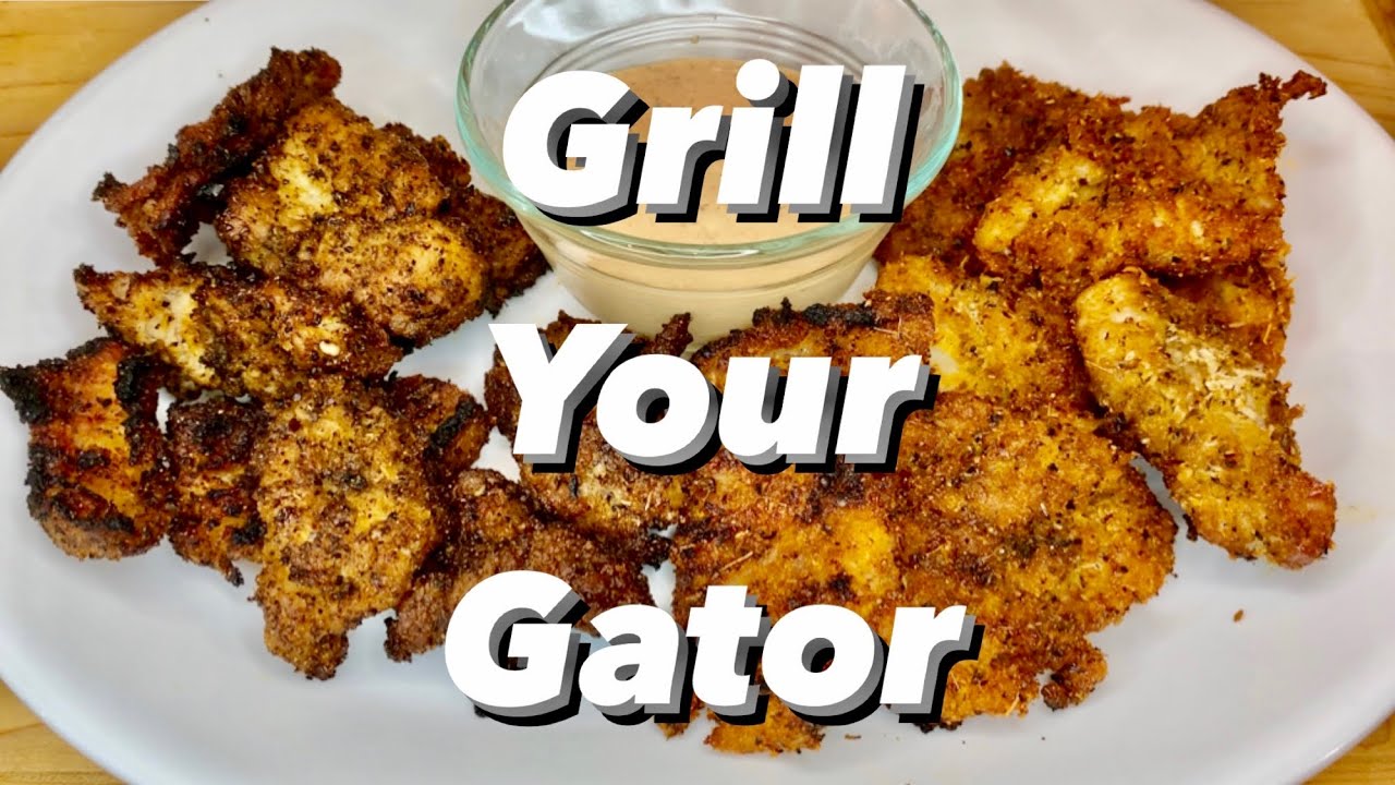 Blackened Alligator & Comeback Dipping Sauce| How to Grill Gator Tail