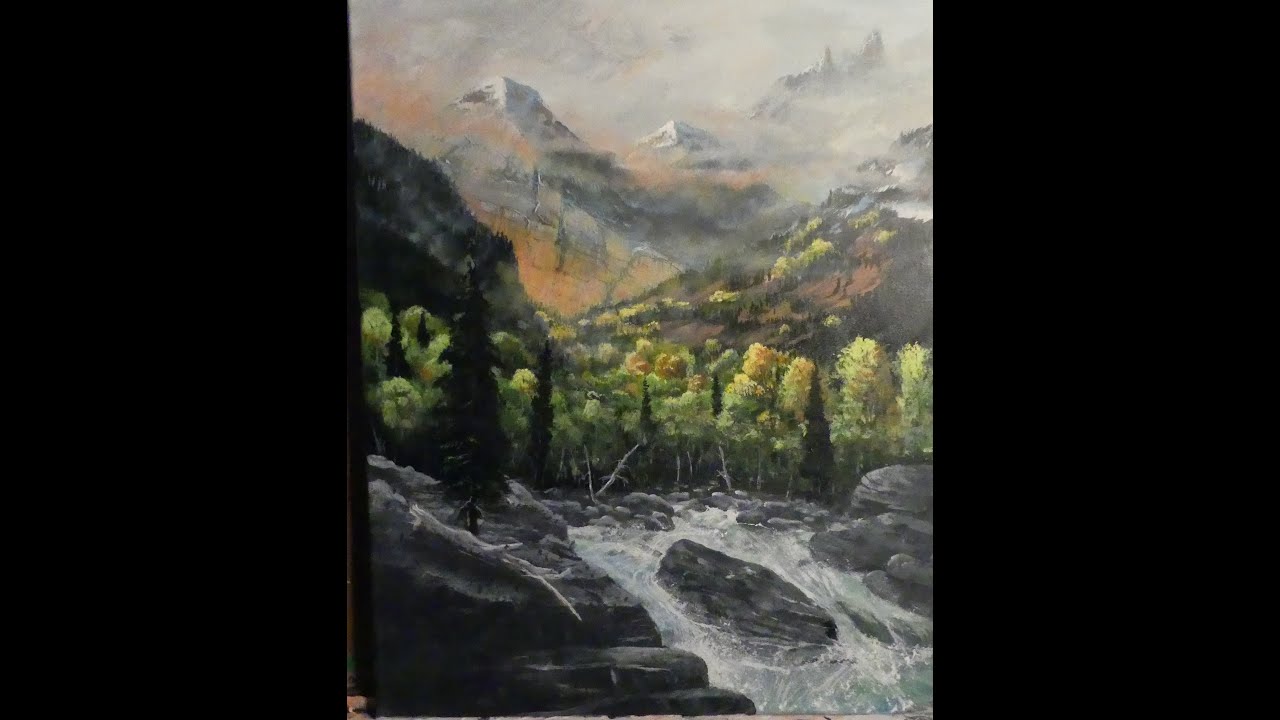 Dont Let Composition Control You. Acrylic Tutorial.