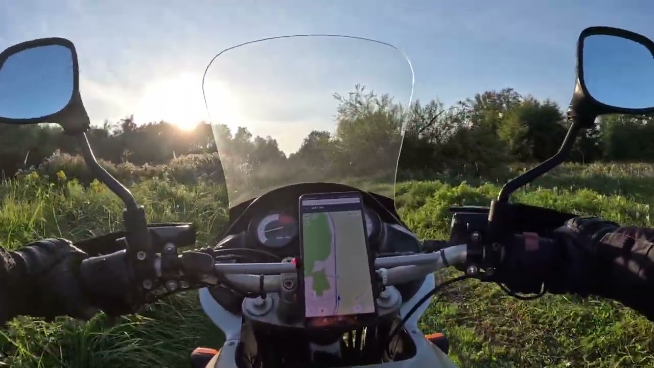 BMW F650 - rekonesans - mały i wolny offroad