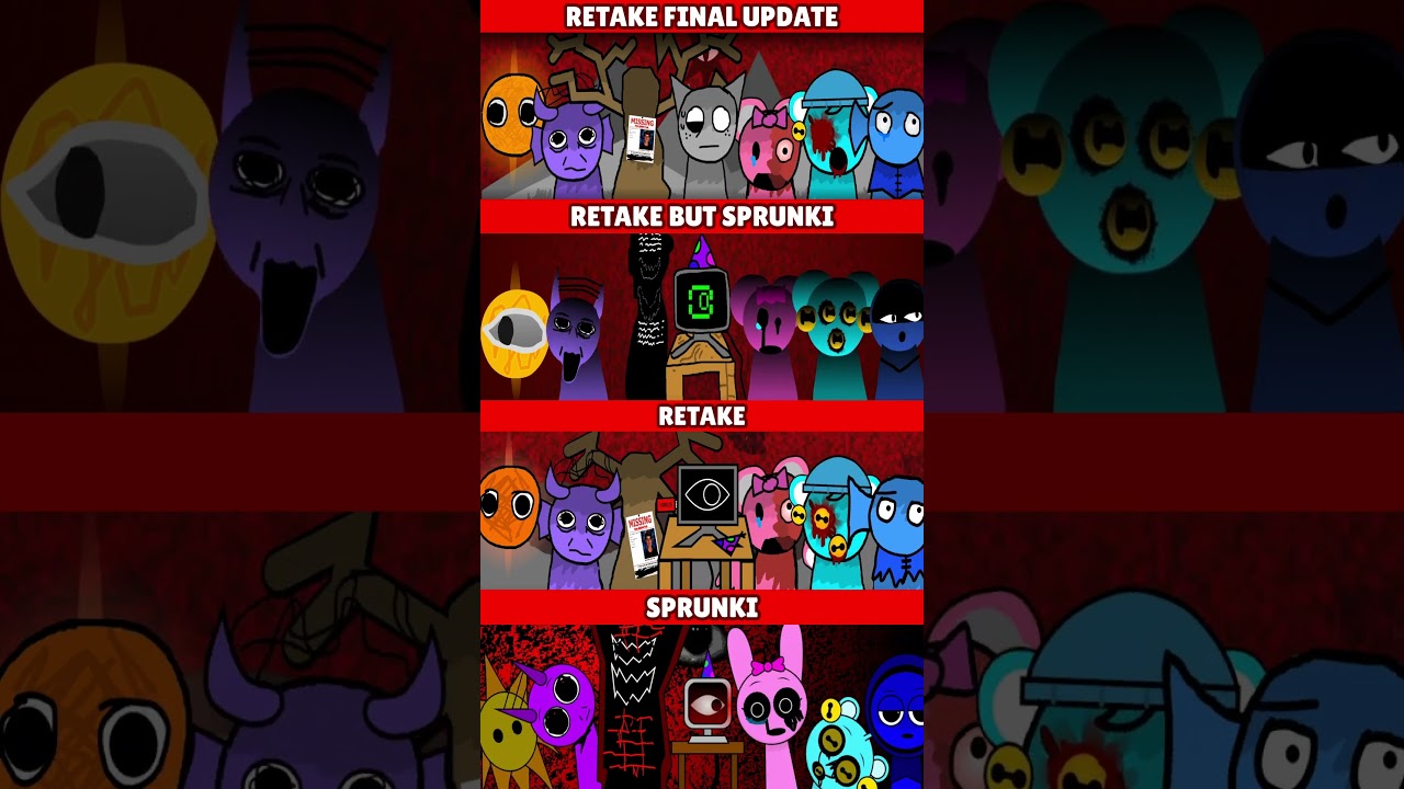 Incredibox Sprunked Retake: Final Update VS Retake But Sprunki VS Retake VS Sprunki *HORROR VERSION*