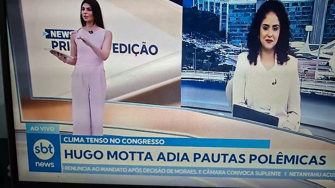Estreia  News 1&ordf; Edi&ccedil;&atilde;o com Luara Castilho 